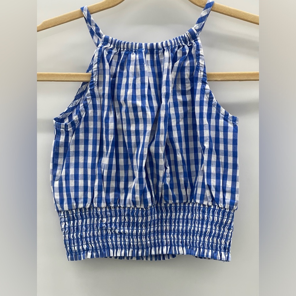 Copper Key Matching Set Blue & White Gingham - Picture 2 of 16